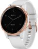 Garmin Vivoactive 4s Multisport Gps smartwatch Rose Goud Wit online kopen